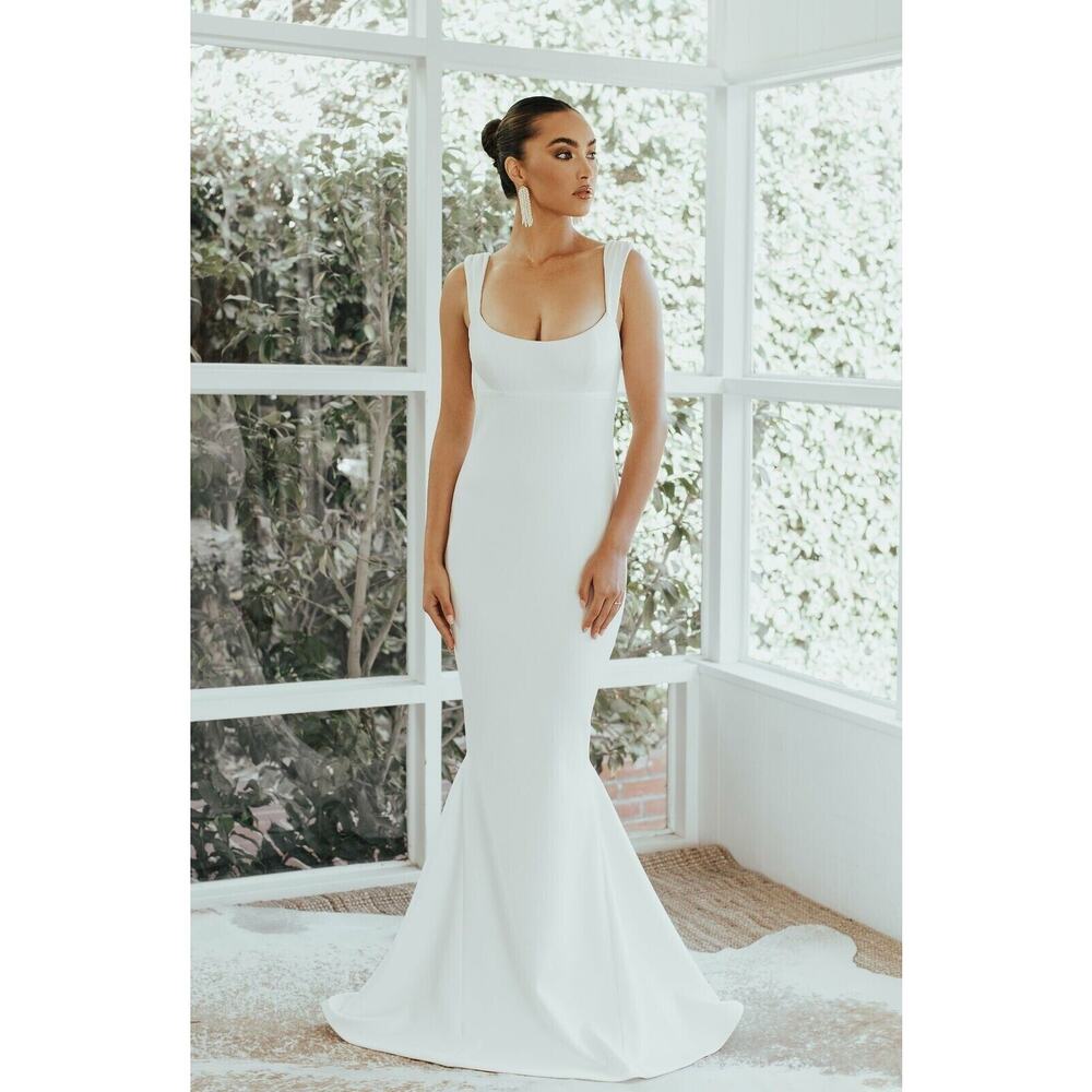 Katie May Sleek Ivory Bridal Gown